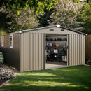 Campcraft 10x12ft Color Steel Plate Storage Shed