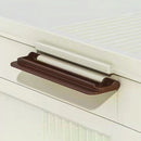 Portable Wardrobe Closet Storage Organizer With Magnetic Doors And Hanging Rod - Cream White