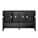 U_STYLE 55.1'' Storage Sideboard with 4 Doors