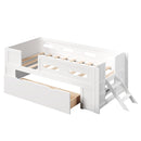 Platform Bed With Guardrail And Drawer by HouseOfZazla