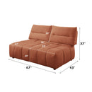 Loanna - Modular Loveseat by Unique Piece Furniture