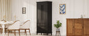 70" Kitchen Pantry Cabinet with 6 Door Shelves and 3 Drawers by HouseOfZazla