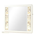 La Pierre - Rectangular Mirror With LED Lighting Panels - Beige