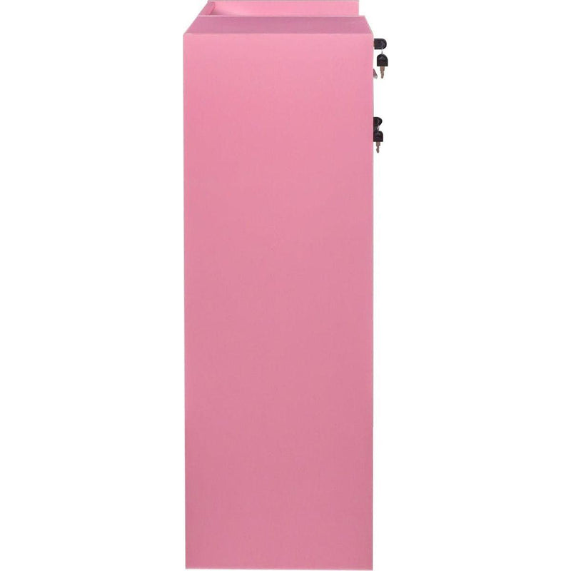 Locking Beauty Salon Storage Cabinet Hair Dryer Holder Stylist Equipment Drawer