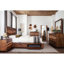Beverly - 5 Piece Eastern King Bedroom Set - Walnut by HouseOfZazla