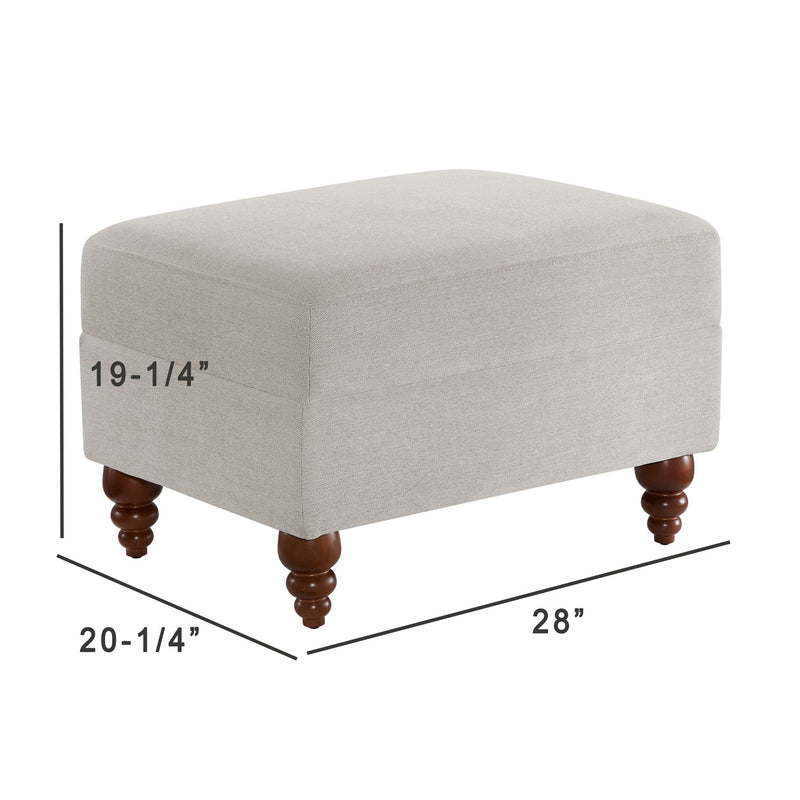 Candor - Chair And Ottoman Set - Beige, photo 2 of 7