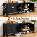 58" Metal Cat Litter Box Enclosure