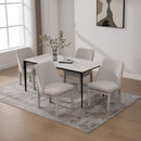 Wide Minimalist Dining Chair by Unique Piece Furniture