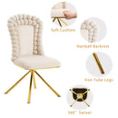 Upholstered Swivel Dining Chairs (Set of 2) by Unique Piece Furniture