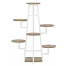 7 Tier Corner Plant Shelf With High Low Design For Living Room by HouseOfZazla