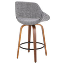 Fabrico - Mid Century Inviting Design Modern Counter Stool by HouseOfZazla