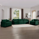 Elegant Oversized Sectional Sofa Set With Deep Seats And Flexible Layout by HouseOfZazla