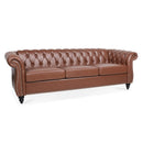 Rolled Arm Chesterfield 3 Seater Sofa by Unique Piece Furniture