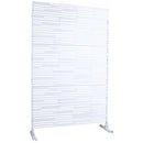 Outdoor & Indoor Freestanding Metal Privacy Screen by HouseOfZazla