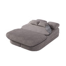 2 In 1 Foldable Sofa Bed With Multi Functional Blanket, Floor Lounge Sofa by HouseOfZazla