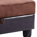 Stylish Storage Contemporary Ottoman by Unique Piece Furniture