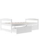 Platform Bed With 2 Drawers