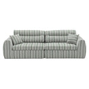 3 Seater, Couch With Throw Pillows For Living Room by HouseOfZazla