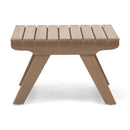 Sedona Outdoor Side Table With Open Slat Design by HouseOfZazla