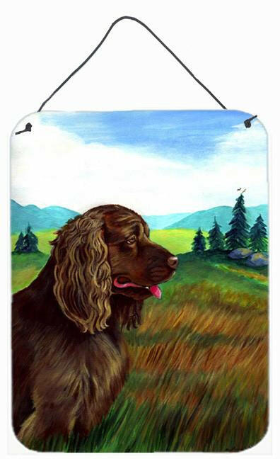 Sussex Spaniel Aluminium Metal Wall or Door Hanging Prints