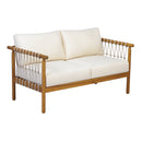 Teak Finish Acacia Wood Patio Seating