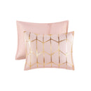 5-Piece King/Cal King 100% Polyester Brushed Printed Comforter Set