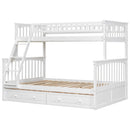 Bunk Bed With Drawers, Convertible Storage Bed by Unique Piece Furniture