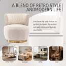 360 Degree Swivel Cuddle Barrel Accent Sofa Chair by Unique Piece Furniture