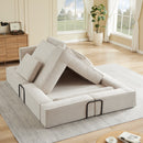 Large Modern Corduroy Sofa Can Be Freely Combined