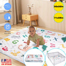 71x59IN Baby Play Mat Non-Slip Baby Crawling Mat Foldable Playpen Mat Machine Washable for Newborns Infants Babies Toddlers