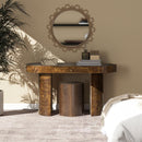Jesse - Single Drawer Oval Computer Desk by HouseOfZazla