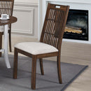 WOODHOMER Round Dining Furniture Set 1Table with 4 chairs