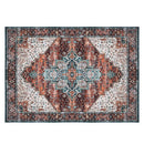 Vintage Boho 8x10 Rug – Washable, Non-Slip & Waterproof