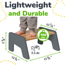 1-Step Wooden Stool for Kids by Ocodile.com