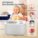 1L Ice Cream Maker with Compressor IC3910 by Kismile