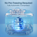 1L Ice Cream Maker with Compressor IC3910 by Kismile