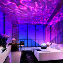 GobekUsa 1pc LED Galaxy Star Projector Light,USB Powered,Water ripple Wave,Remote Controlled Bedroom Night Lamp,For Party,Home Theater