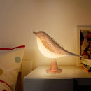 GobekUsa 1pc LED Touch-Control Bird Lamp - Art Deco, 3-Levels Dimmable, USB-Cordless with Rechargeable Battery, Versatile for All Rooms