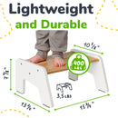 1-Step Wooden Stool for Kids by Ocodile.com