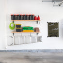 1' x 4' DIY Wall Shelf Brackets | Heavy Duty Garage Wall Shelves