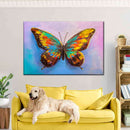 Multicolored Butterfly Wall Art