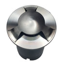 UNS05 Stainless Steel Tri Directional Three Slit In-Ground 12V Low Voltage LED In Ground Landscape Lighting
