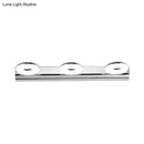 GobekUsa 2/3 Head Bathroom Wall Vanity Light with Acrylic Shade - Silver Finish, Warm/White Lighting