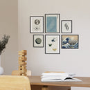 Great wave gallery wall