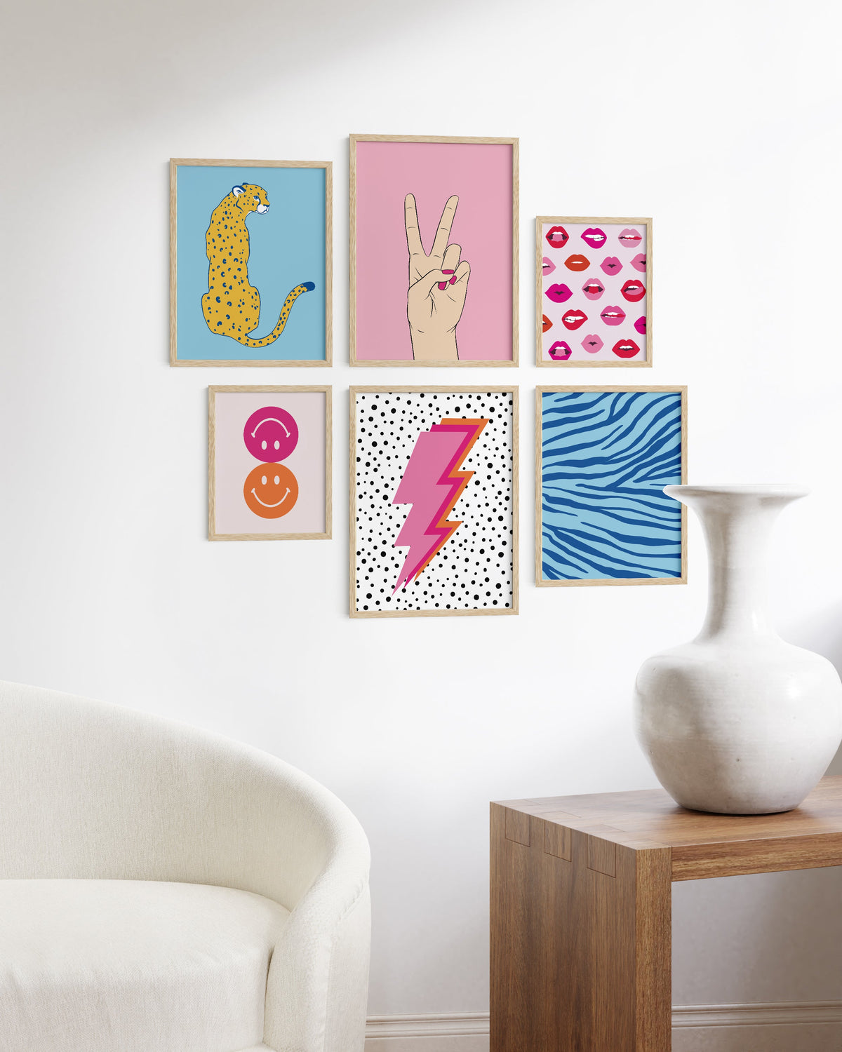 Preppy gallery wall, photo 3 of 4