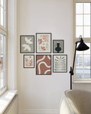 Bohemian gallery wall