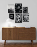 Nightlife gallery wall