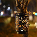 2 Pack Solar Lantern Lights Outdoor (Hollow Branch) by JHY DESIGN