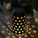 2 Pack Solar Lantern Lights Outdoor (Hollow Stars) by JHY DESIGN
