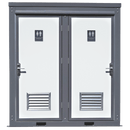 2 Private Toilet Stalls Portable Restroom by Chery Industrial